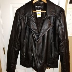 Karl Lagerfeld Leather Jacket from Paris 600 Line